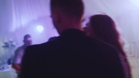 Dancing people at the disco Stock Footage 164993264