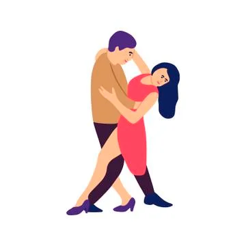 Dancing People Stock Illustration