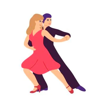 Dancing People Stock Illustration
