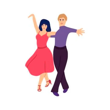 Dancing People Stock Illustration