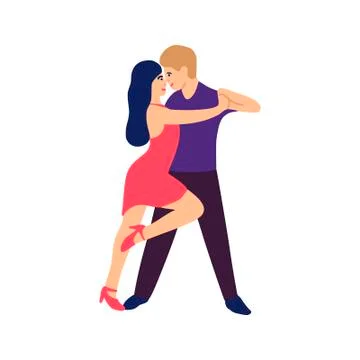 Dancing People Stock Illustration