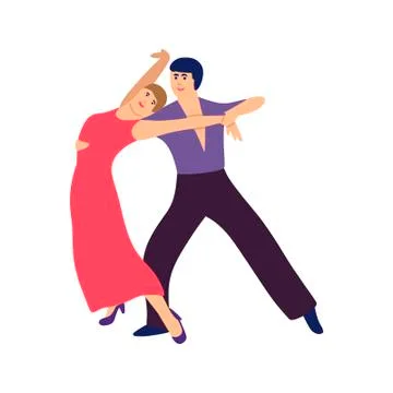Dancing People Stock Illustration