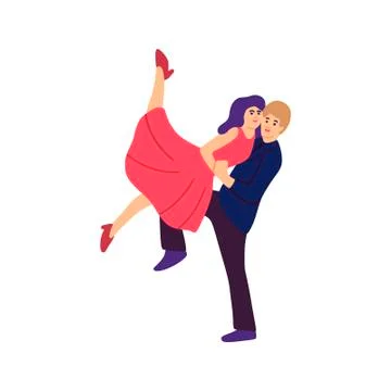 Dancing People Stock Illustration