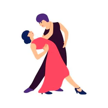 Dancing People Stock Illustration