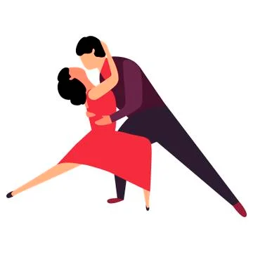 Dancing People Stock Illustration