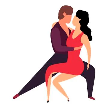 Dancing People Stock Illustration