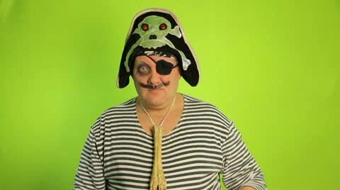 Dancing pirate Stock Footage 18158738