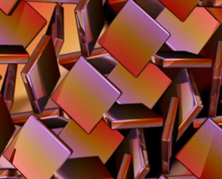 Dancing Rainbow Squares Background Loop 库存影片 8945314