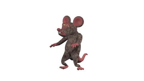 DANCING RAT WITH SHOULDERS TYPE A Vídeos de archivo 99414545