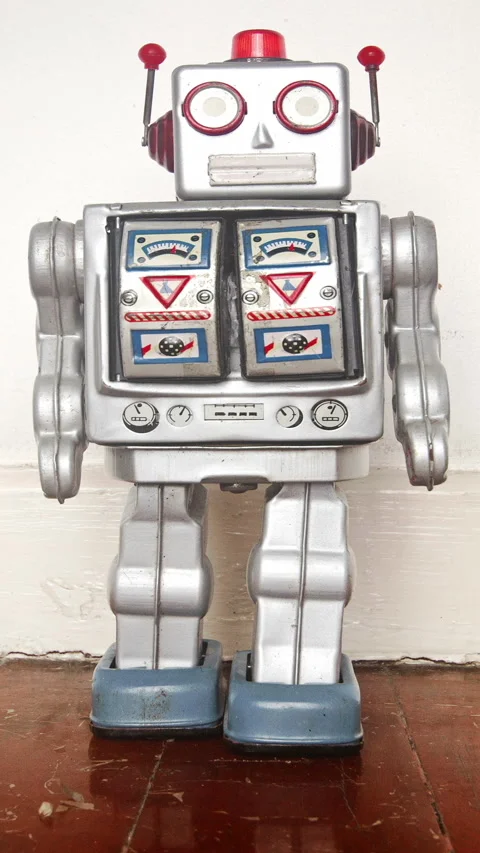 Dancing robot 2 Video stock 325511870
