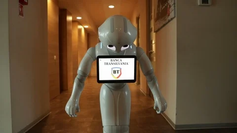 Dancing robot, artificial intelligence. 動画素材 126977263