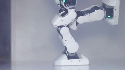 Dancing robot Stock Footage 81789239