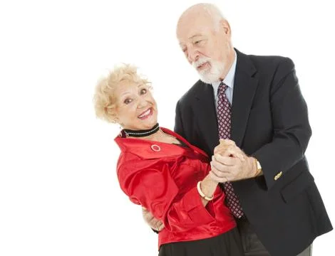 Dancing Seniors Dip Stock Photos