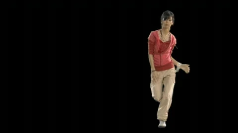 Dancing Sexy Woman Stock Footage