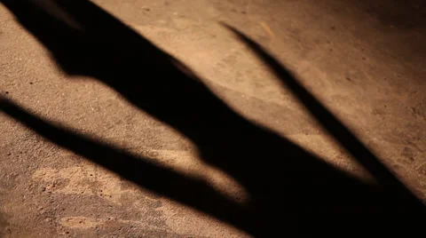 Dancing Shadow Stock Footage 32964046