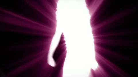 Dancing silhouette Stock-Footage 12340035