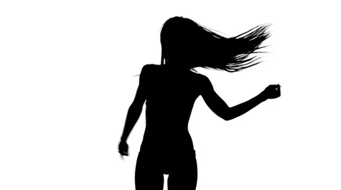 Dancing Silhouette Video stock 31237004