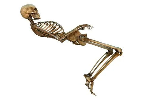 Dancing skeleton Stock Illustration