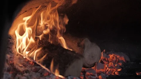 Dancing Slowmo Flames 库存影片 120256671