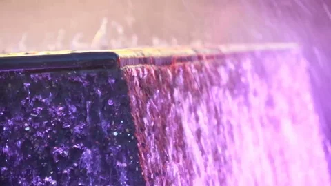 Dancing splashes of water mist Stock-Footage 88386994