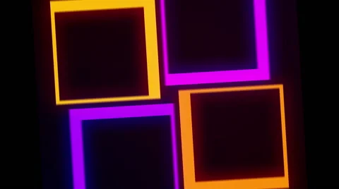 Dancing squares Stock Footage 46365017