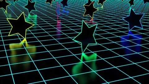 Dancing Stars Stock Footage 143450695