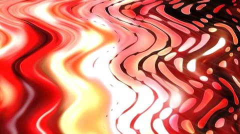 Dancing stripes abstraction with shining effect, background with imitation... Foto stock