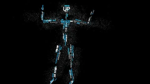 Dancing Text (HD) Stock-Footage 10570967