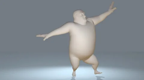 Dancing toon Stock Footage 41859889