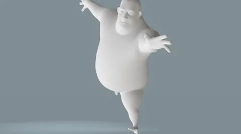 Dancing toon Stock Footage 43250143