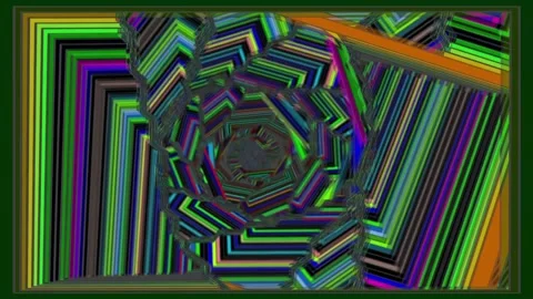Dancing in the Void 2410 (abstract,colorful,background) Stock Footage 289299921