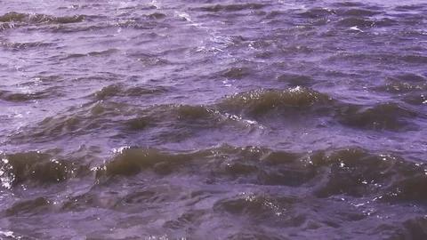 Dancing water in the port Video stock 120622772