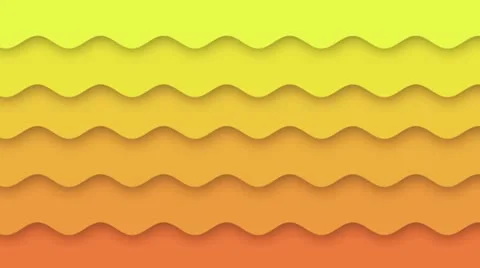 Dancing waves background, loop Stock Footage 11976987