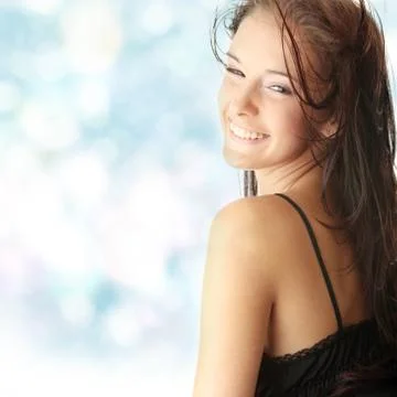 Dancing with wind Stock Photos