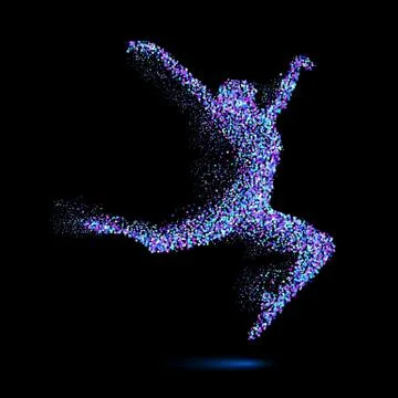 Dancing Woman Illustrazione stock