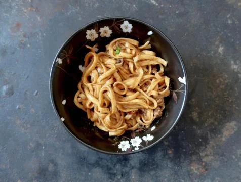 Dandan Noodles 스톡 사진