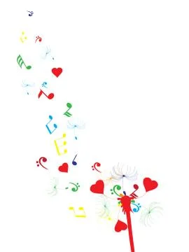 Dandelion Stock Illustration