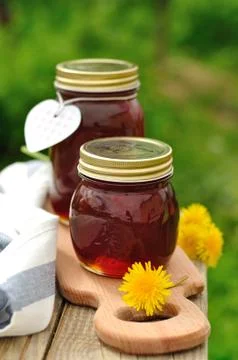 Dandelion Jelly Stock Photos
