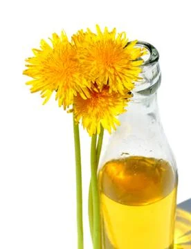 Dandelion wine Stock Photos