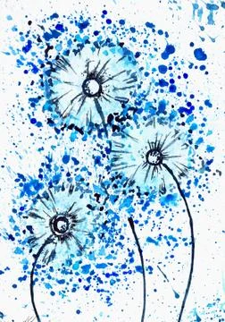 Dandelions Illustration