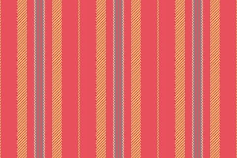 Dandom vector stripe fabric, rose seamless texture textile. Secember vertic.. Stock Illustration