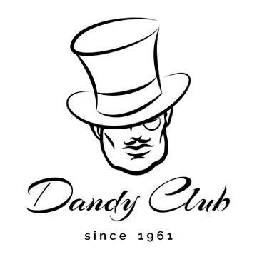 Dandy Logo Stock Illustration