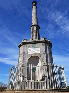 The Dane John Mound, also know as Dane John Gardens in Canterbury, Kent UK Stock Photos