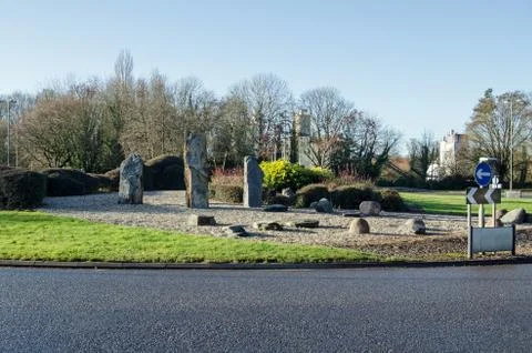 Daneshill roundabout, Basingstoke Stock Photos