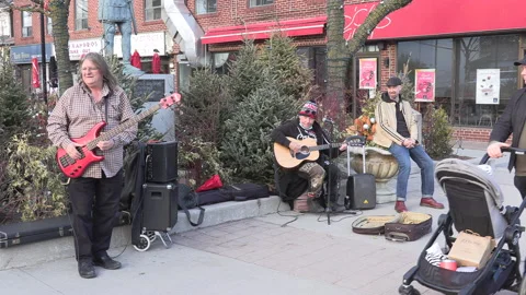 The Danforth Greektown in Toronto Canada Видео 150327628