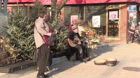 The Danforth Greektown in Toronto Canada Video stock 150338353