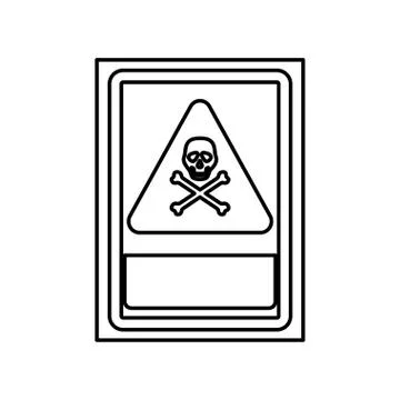 Danger and warning sign Stock Illustration