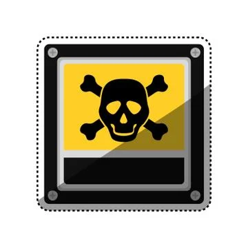 Danger and warning sign 스톡 일러스트