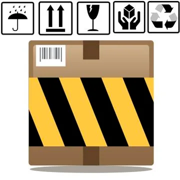 Danger around us Stock Illustration