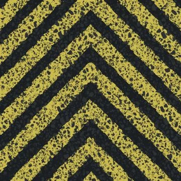 Danger arrows on asphalt texture. vector, eps8 스톡 일러스트